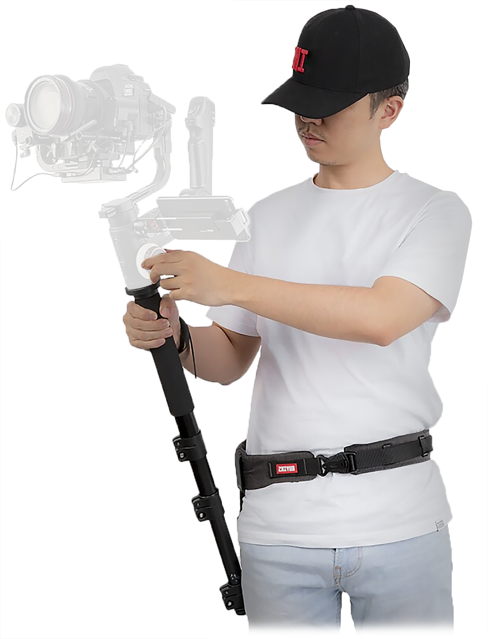 Gimbal Monopod Stuetze 1
