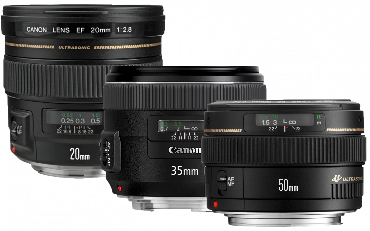 Canon Objektiv Set