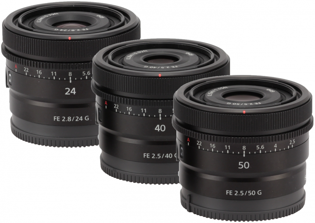 Objektivset Sony Web