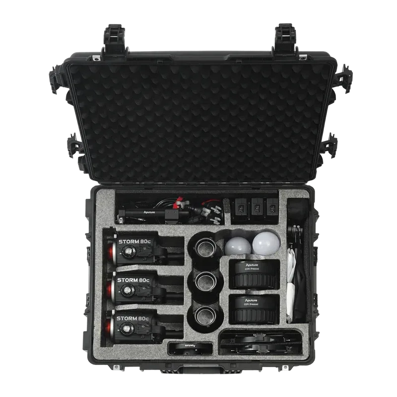 Aputure STORM 80c Three Light Set Clean x1000 46