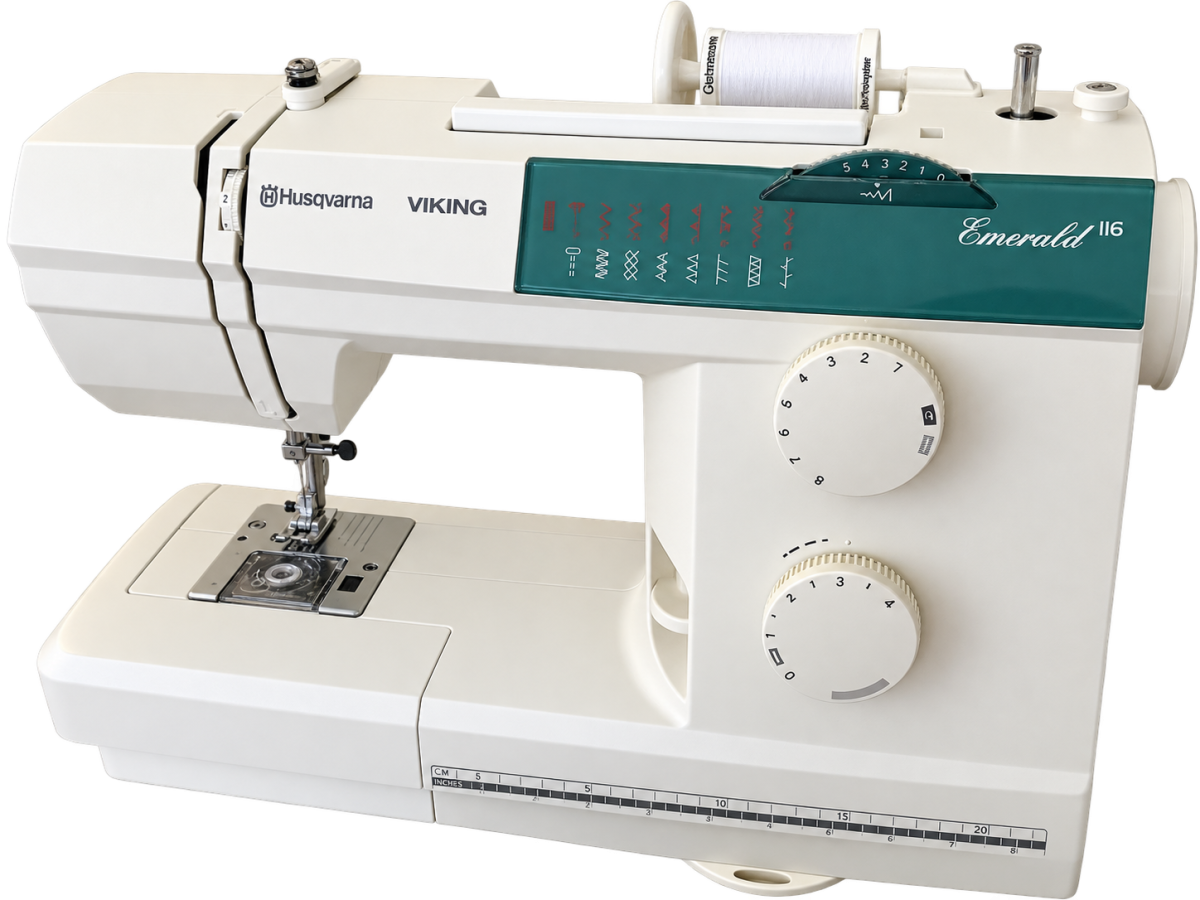 Illustration Machine à coudre Husqvarna Viking Emerald 116