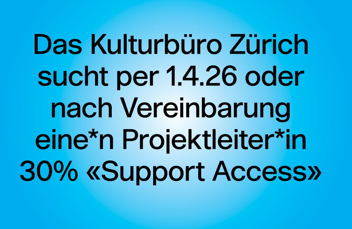 KBZH Support Access Stellenausschrieb 2026 News Post