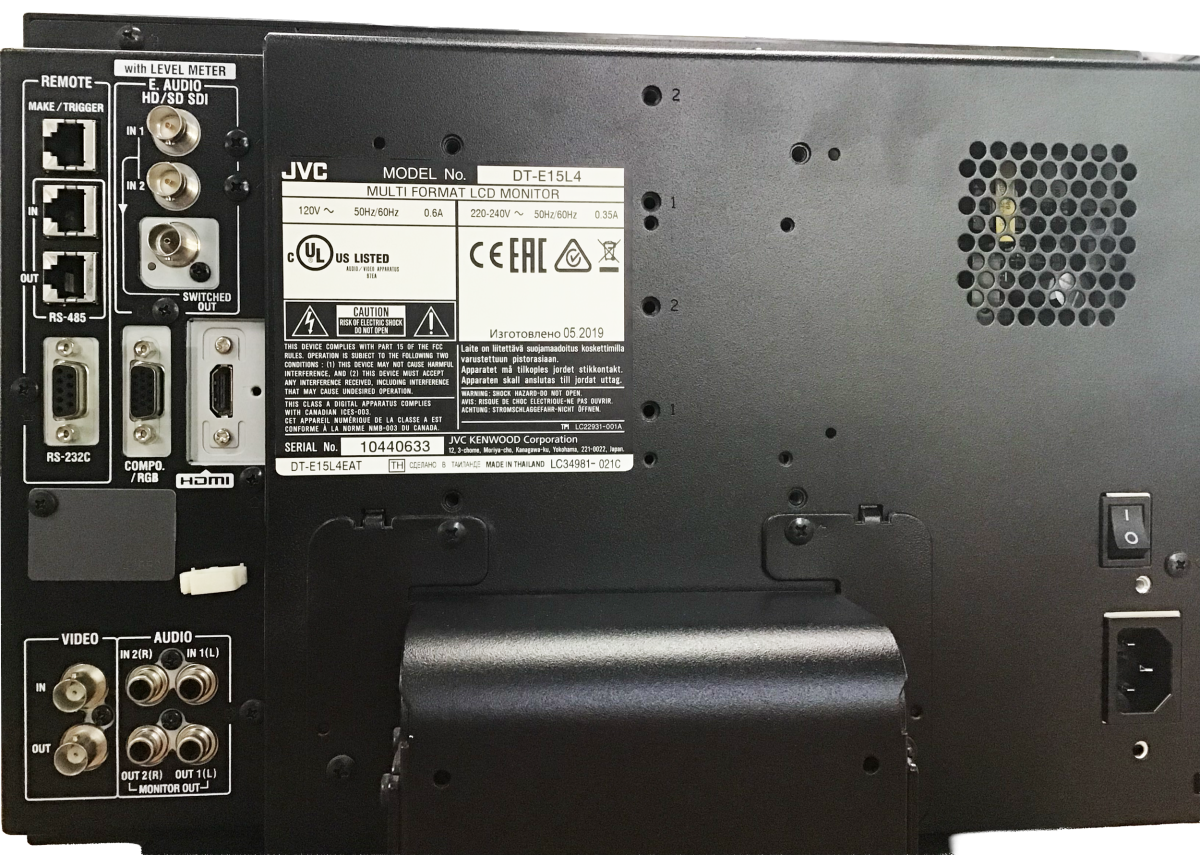 Abbildung 2 JVC DT-E15L4